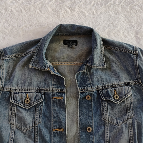 Lucky Brand Denim Boyfriend Jacket - Picture 4 of 8